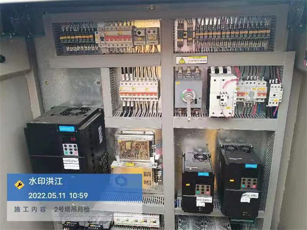 水映洪江項目-塔吊、電梯月檢